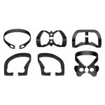 Clema diga neagra, Black coated, Anterior